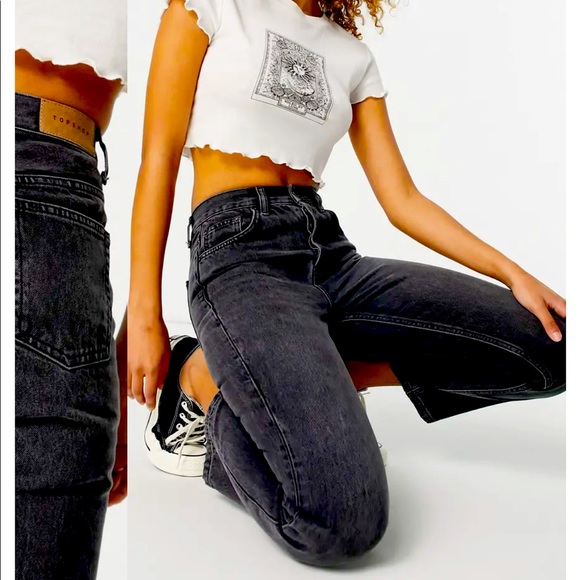 Topshop Editor Cropped Jeans - Picture 3 of 7